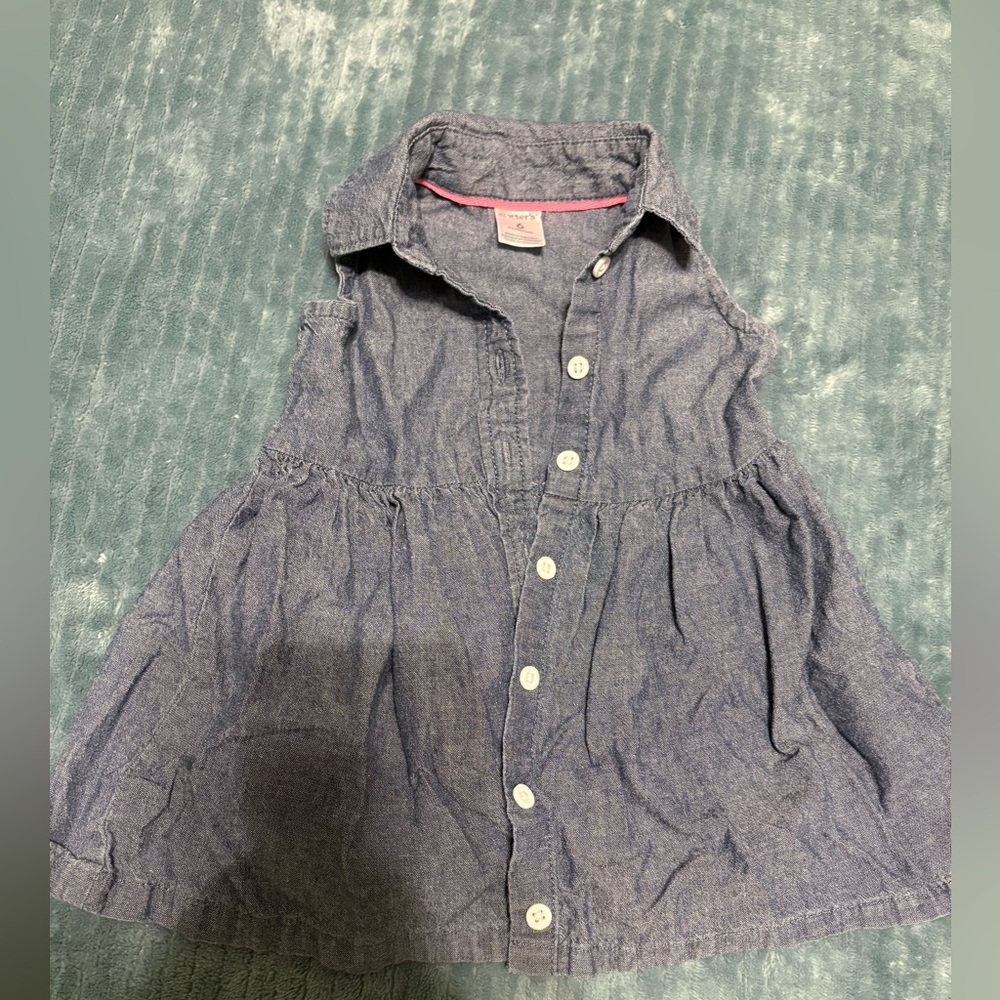 baby Denim Sleeveless Jacket *bogo